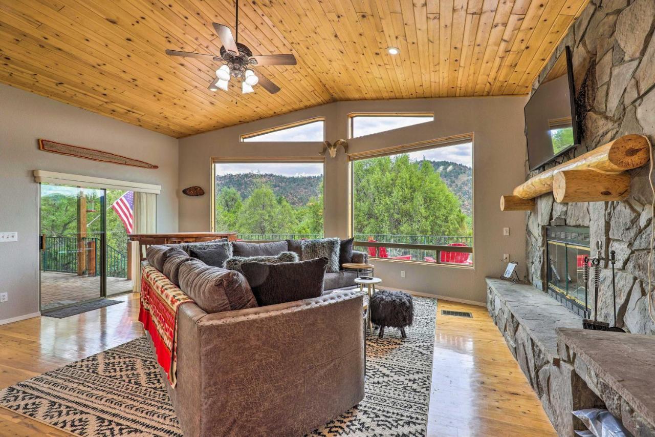 Elkwood Lodge Star Valley Cabin With Hot Tub ペイソン エクステリア 写真