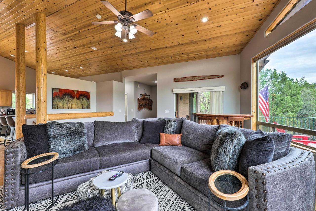 Elkwood Lodge Star Valley Cabin With Hot Tub ペイソン エクステリア 写真